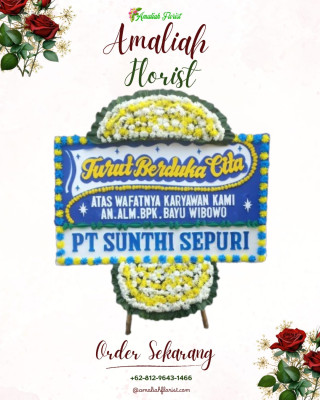 Papan Bunga Duka di Cilayang